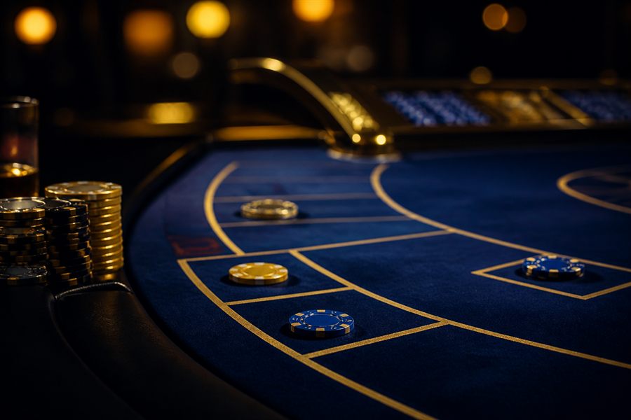 Krupiérka s kartami - baccarat live